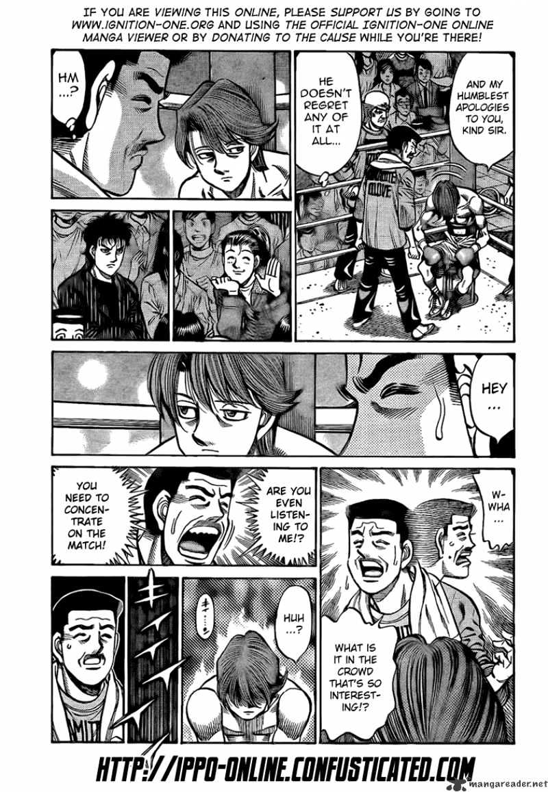 Hajime no Ippo: Fighting Spirit, Chapter 852 image 03